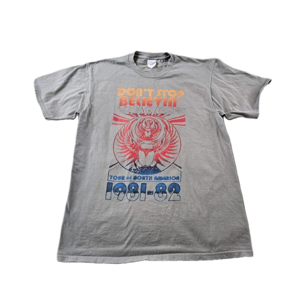 Port & Co.  Unisex T-shirt JOURNEY " Don't Stop Believing"  Ring Spun Cotton M